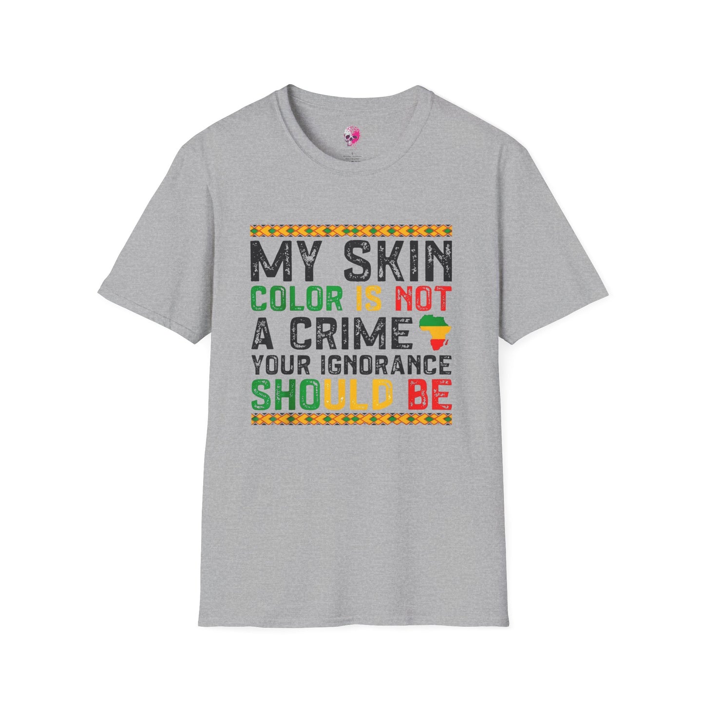 Empowering Statement T-Shirt, Unisex Tee for Social Justice, Awareness Shirt, Casual Wear, Gift for Activists, Black History Month