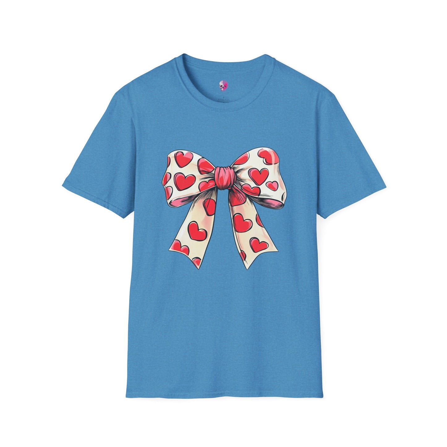 Heart Bow Unisex Softstyle T-Shirt