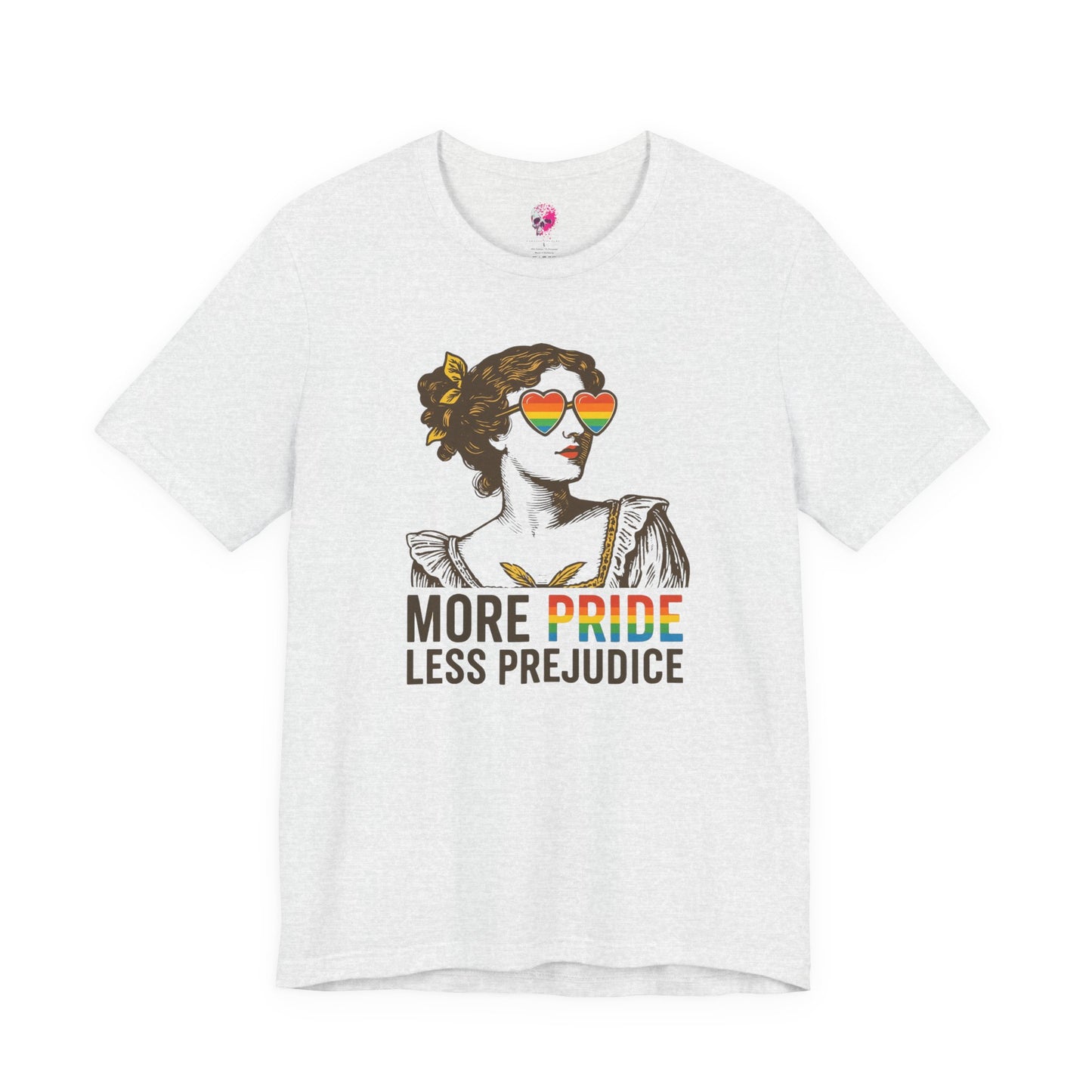 Pride Quote Tee - More Pride Less Prejudice Unisex Jersey Short Sleeve T-Shirt, LGBTQ+ Pride Apparel, Comfortable Casual Wear, Gift [...]